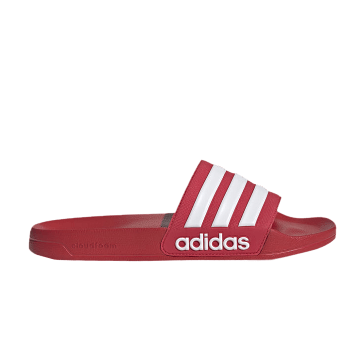 

Шлепанцы Adilette Shower Slides 'Scarlet White', красный