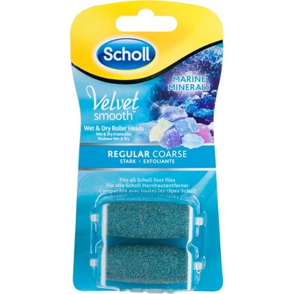 

Velvet Smooth Pedi Hard Skin Remover 2 сменные роликовые головки Scholl