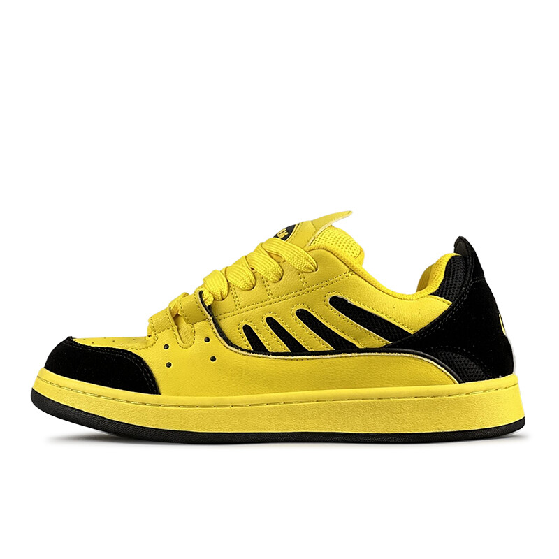 

Кроссовки LuzaoT SUPER DRAG Skateboarding Shoes Unisex Low-top Yellow/black, цвет Pikachu