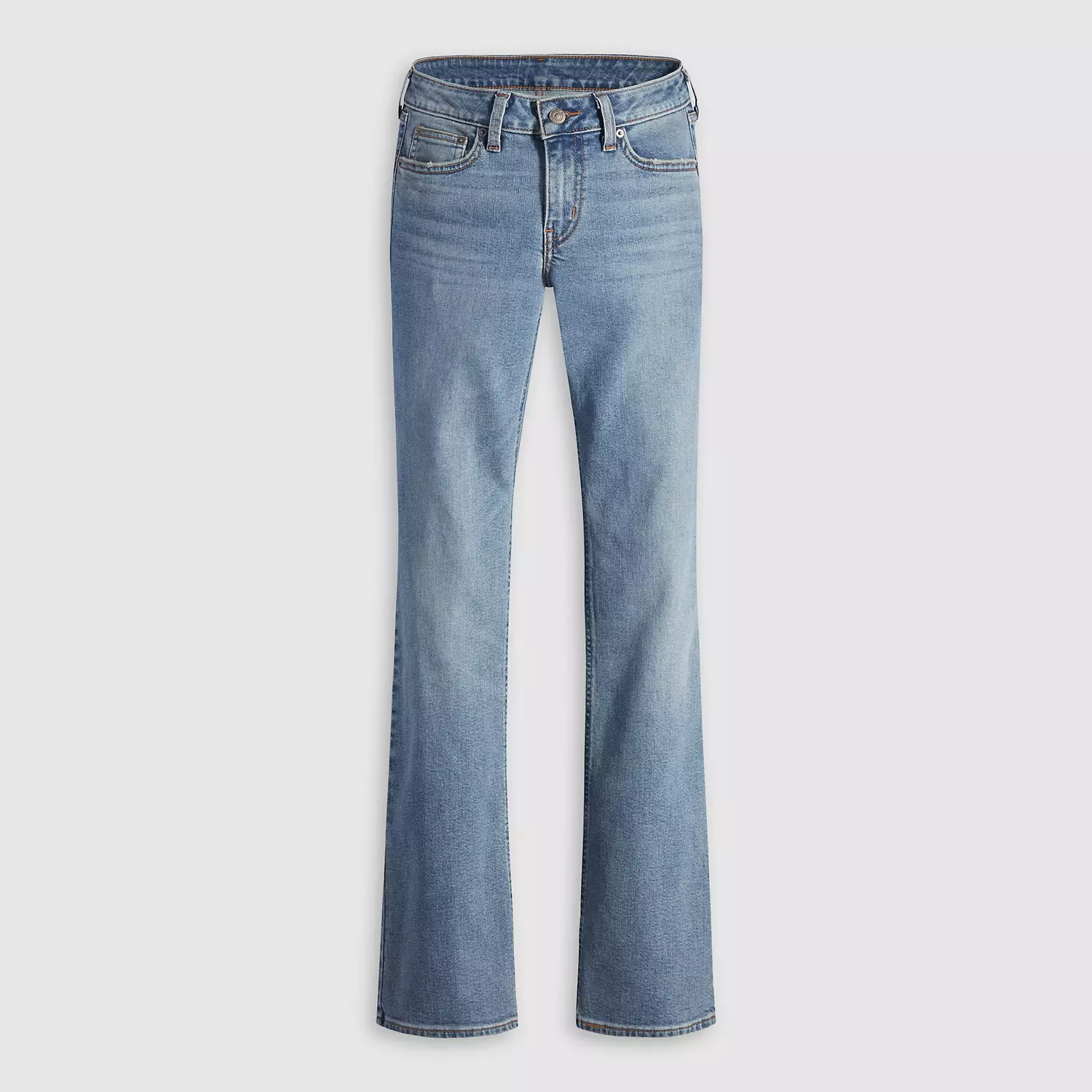 Женские джинсы Levi's Superlow Bootcut, средне-синий — фото 4