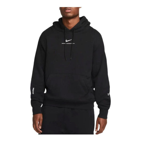 

Толстовка Men's Nike Solid Color Micro Mark Logo Printing Black, черный