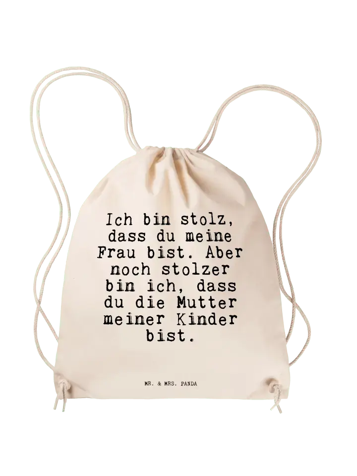 

Спортивная сумка Mr. & Mrs. Panda, кремовый