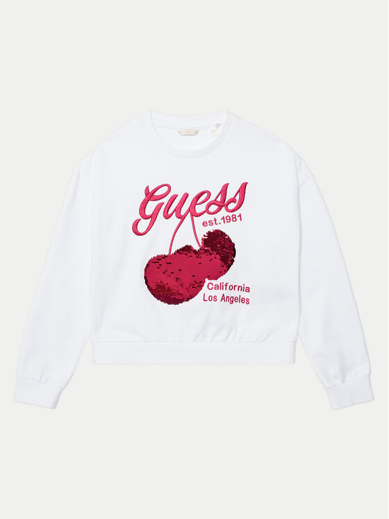

Толстовка обычного кроя J5GQ00 KA6R4 Guess, белый