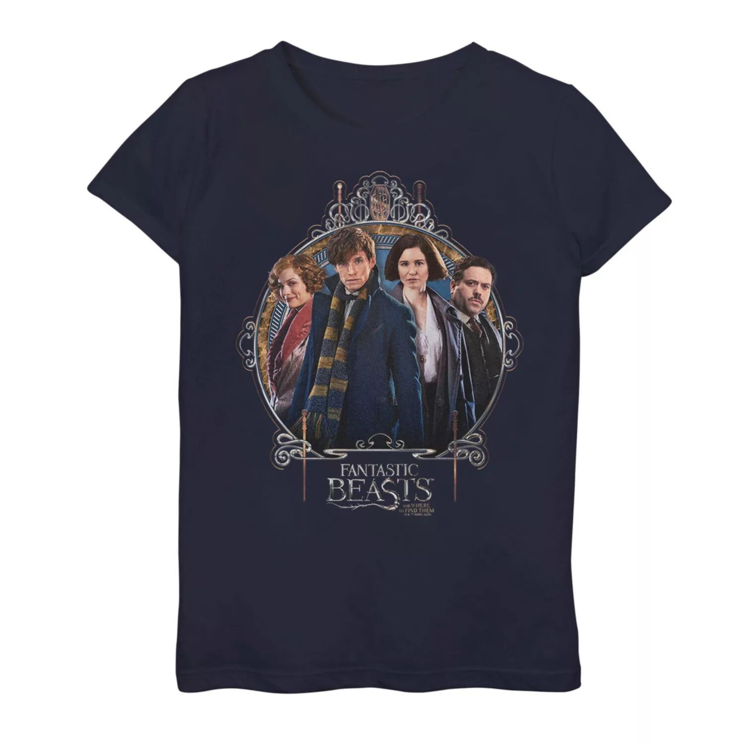 

Футболка с рисунком «Фантастические твари» для девочек 7–16 лет Harry Potter