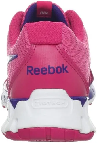 Детские кроссовки для бега ZigKick Alpha Reebok, Optimal Pink/Candy Pink/Ultraviolet/White/Polished Pink — фото 3