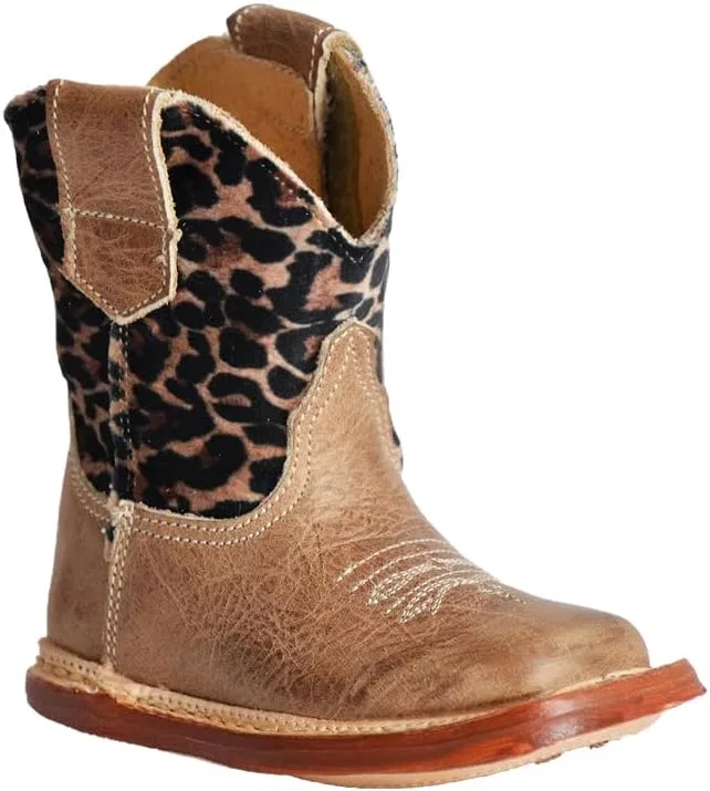 Детские ботинки для девочек с принтом Cheeta ROPER, Brown