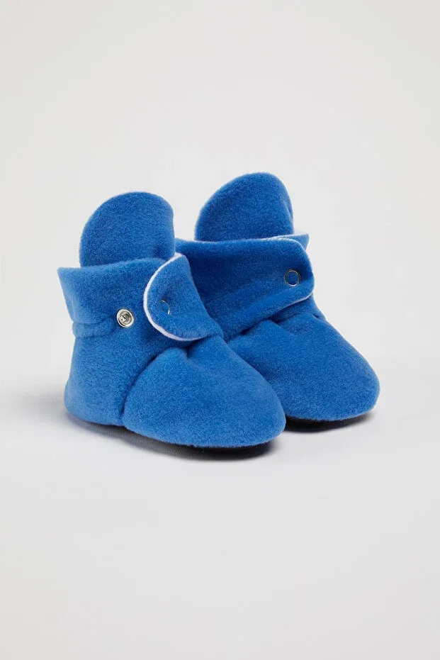 Детские домашние тапочки с органическим хлопком Babyzilla, Dark Blue
