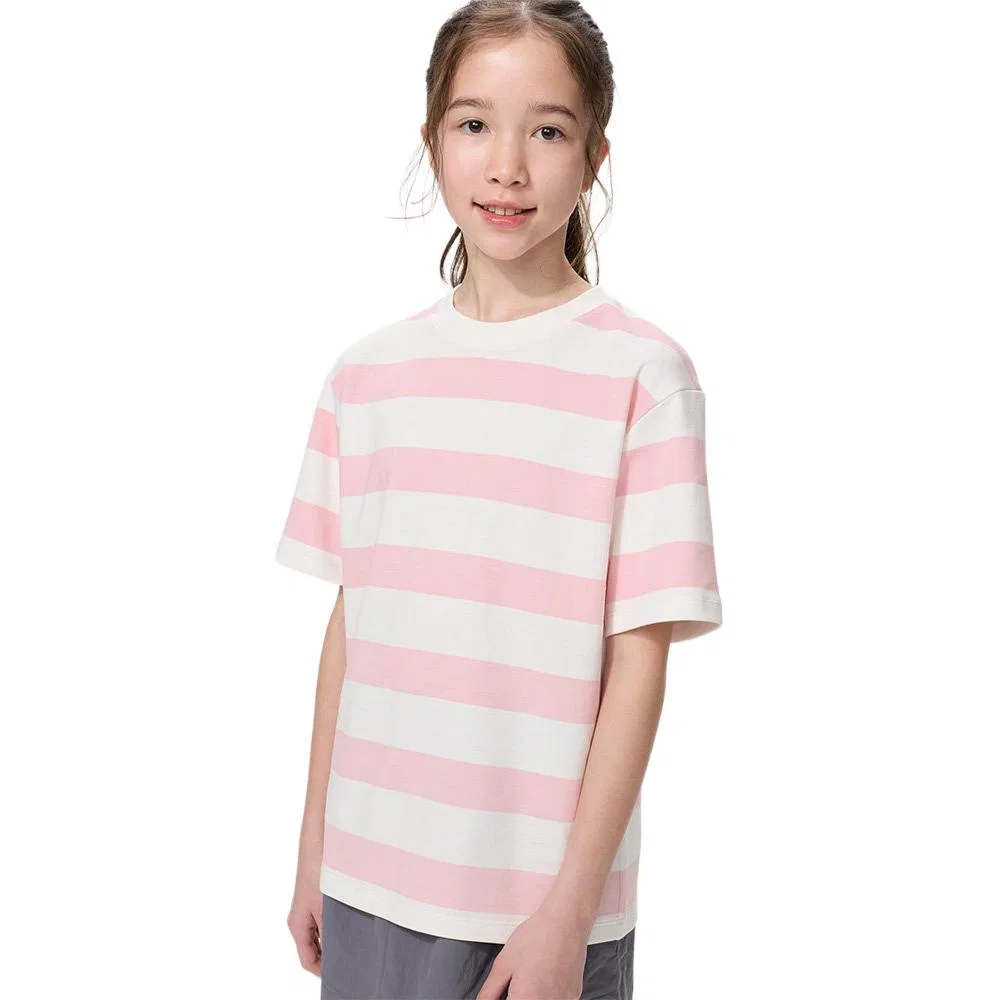Футболка с круглым вырезом Uniqlo, Pink