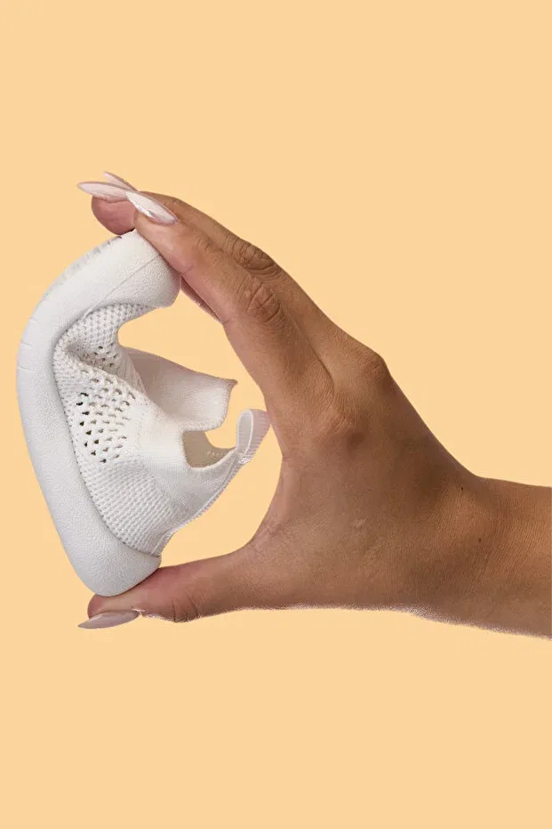 Детские ортопедические туфли с мягкой подошвой Mumenim, White — фото 3