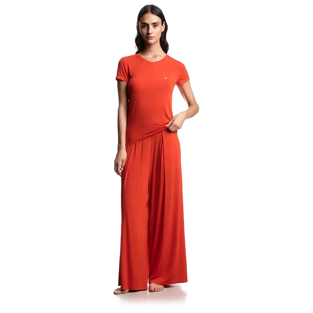 Женская футболка с коротким рукавом Emporio armani, Orange
