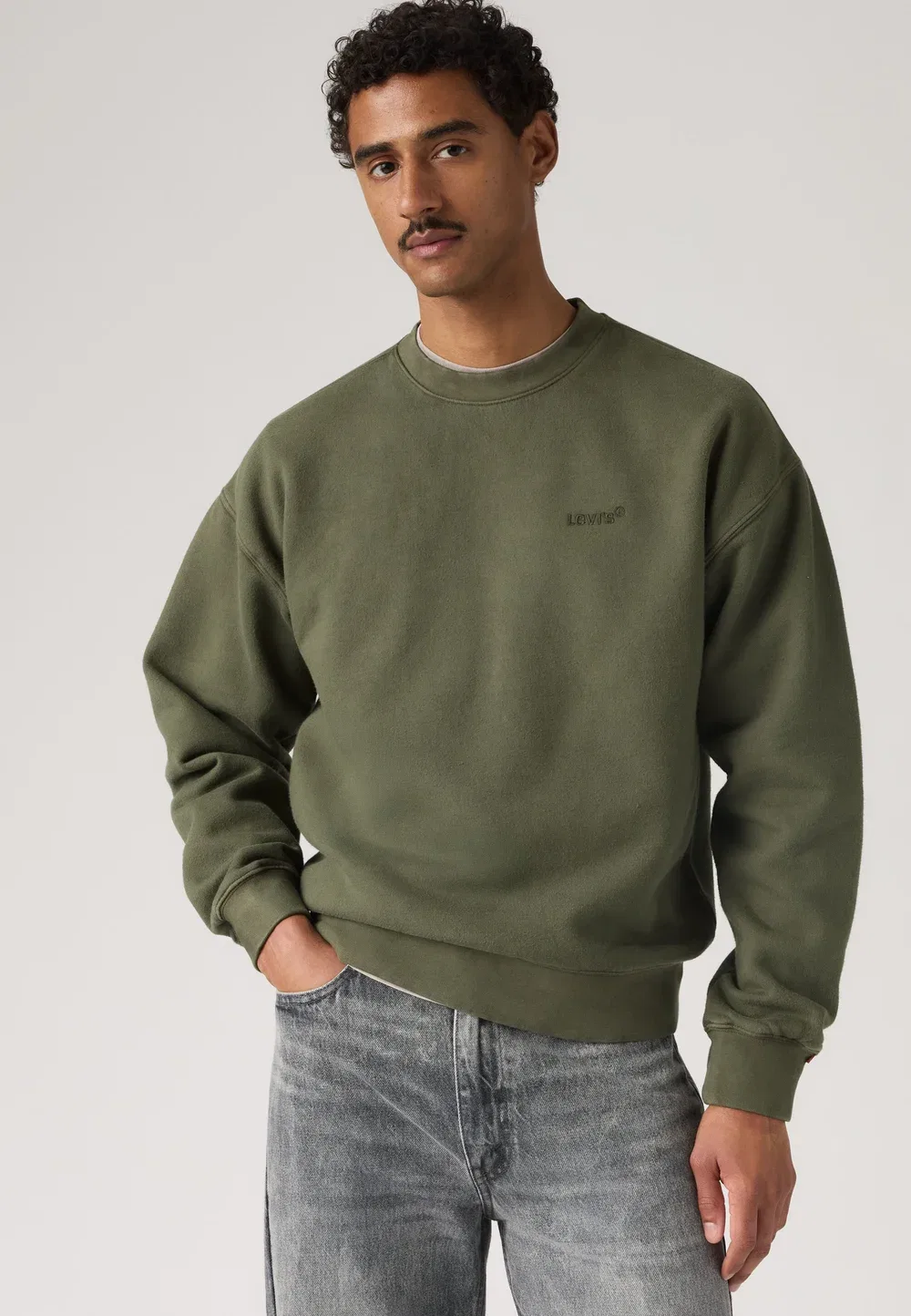 Оригинальная толстовка Levi'S, Garment Dye Deep Depths