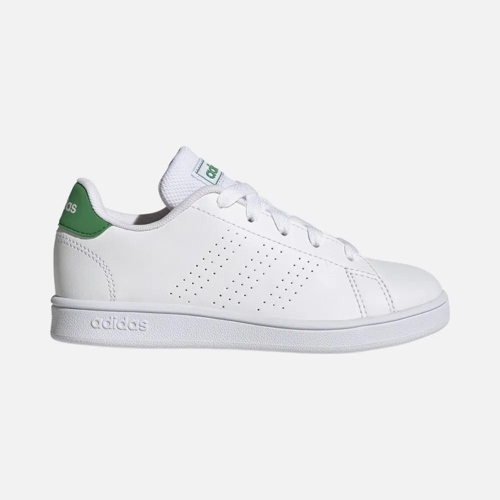Детские спортивные кроссовки на шнуровке с искусственной кожей Advantage Lifestyle Court Lace adidas