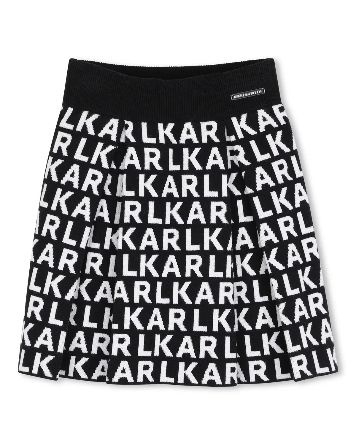 Детская юбка для девочек с принтом Karl Lagerfeld Kids, Multicolor