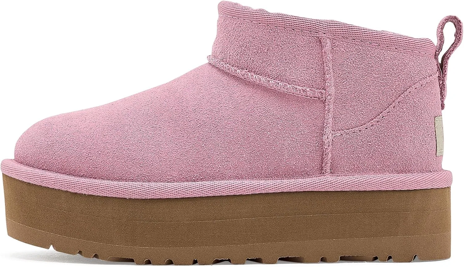 Детские ботинки для девочек Classic Ultra Mini Platform UGG, Dusty Orchid — фото 4