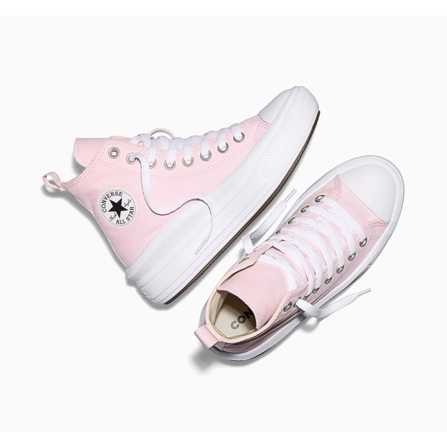 Детские кроссовки на платформе Chuck Taylor All Star Move Converse, New Found Bloom/White/Black — фото 2