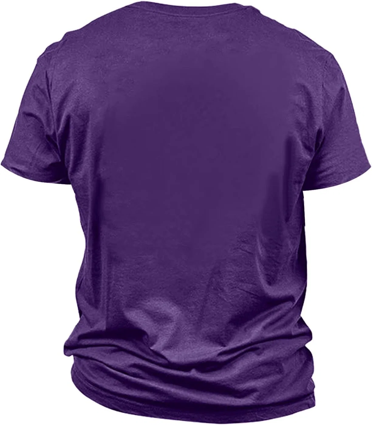 Мужская футболка с коротким рукавом, дышащая Generic, Purple — фото 2
