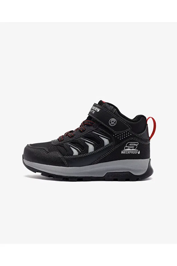 Детские ботинки для девочек на плоской подошве Storm Blazer - Glow Roam Skechers, Bkcc