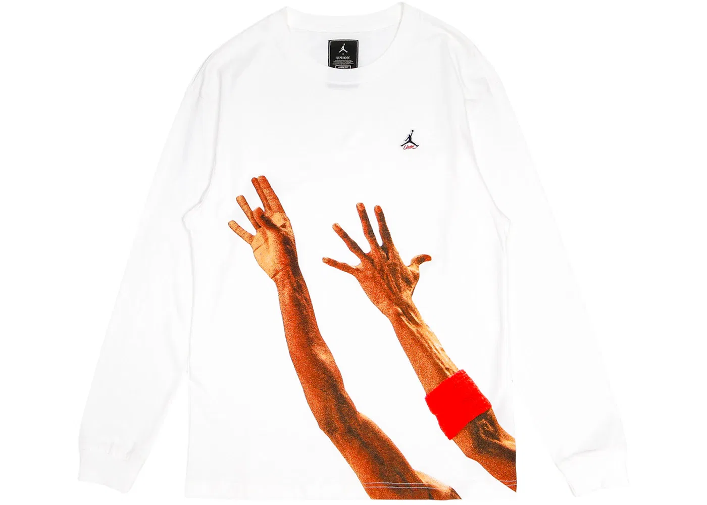 Мужская футболка с длинным рукавом L/S T-shirt Jordan, White