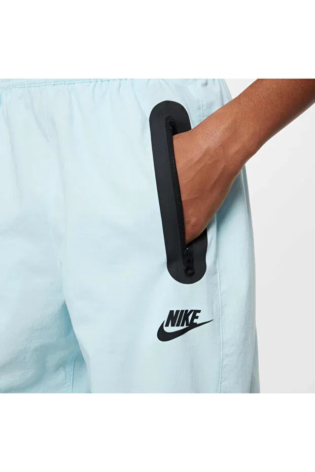 Детские спортивные штаны для девочек с принтом Nike, Light Blue — фото 3