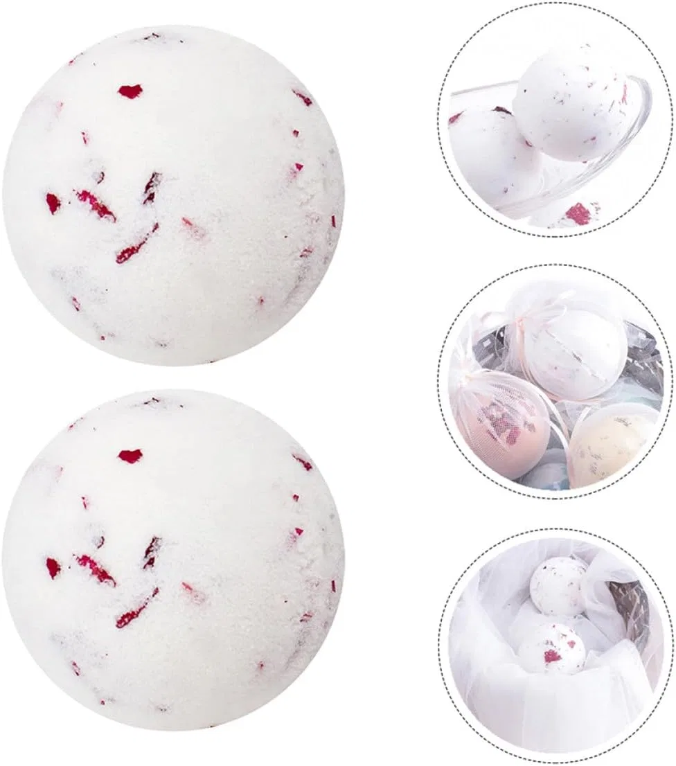 Набор Bath Bombs MAGICLULU, 2 шт, Almond, 200 г, White — фото 3