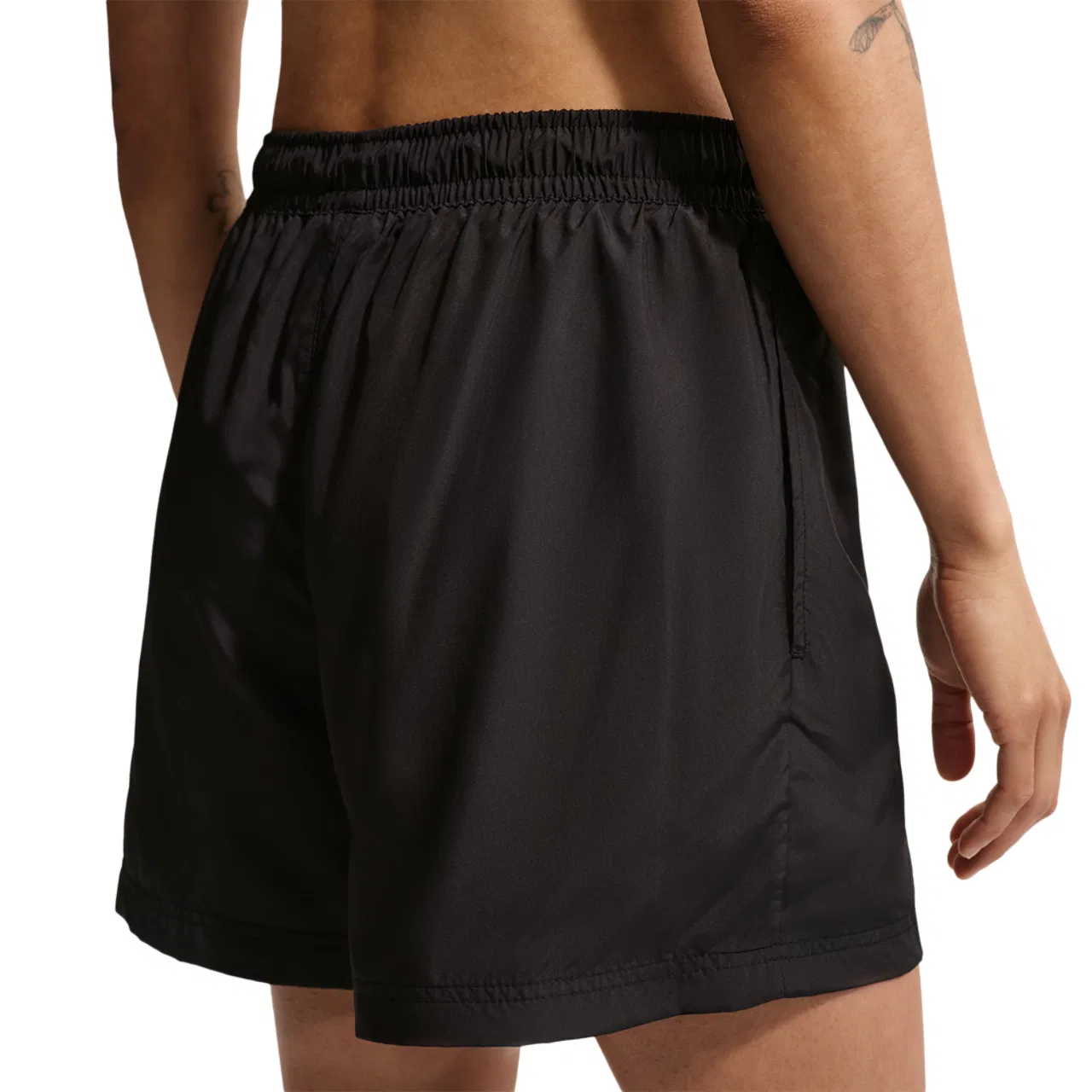 Шорты женские Mid Rise Essential Woven Nike, черный — фото 2