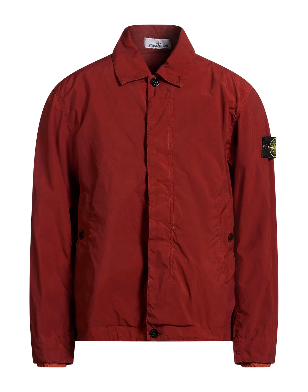 Мужская куртка-харингтон из полиэстера Stone Island, красный