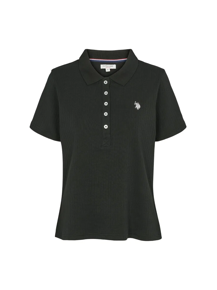 Футболка U.S. Polo Assn. 'UWHelga' черного цвета