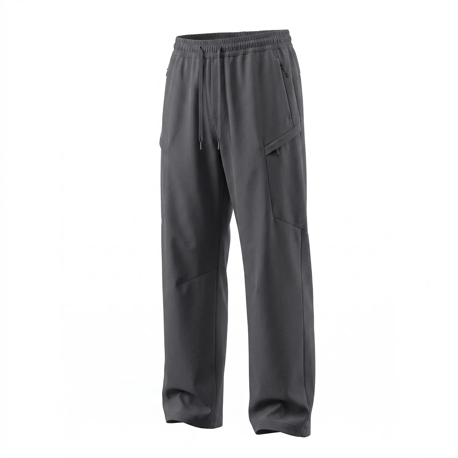 Детские брюки свободные прямые Red bean Solid Color, Цвет Dark Gray