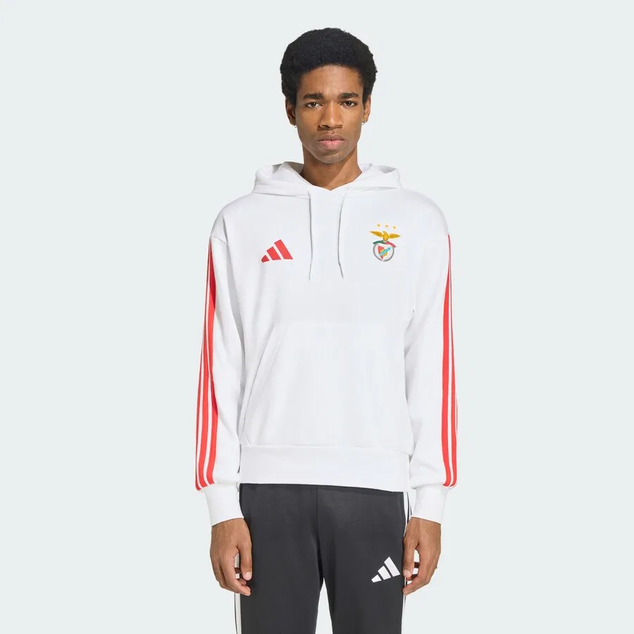 Спортивная толстовка ADIDAS PERFORMANCE 'Benfica Lissabon' белого цвета — фото 2
