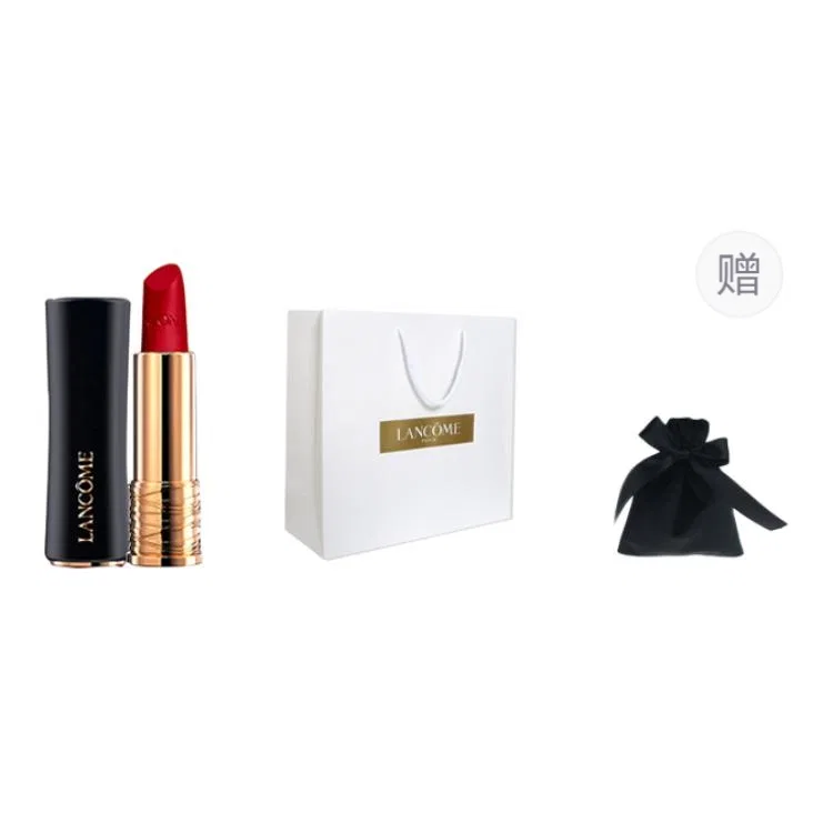 Женский набор косметики с матовой помадой Small Round Pendant Matte 505, LANCOME, Red