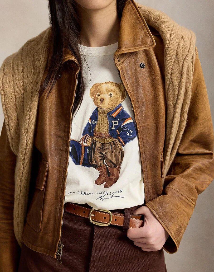 Футболка Polo Ralph Lauren из белой шерсти — фото 3