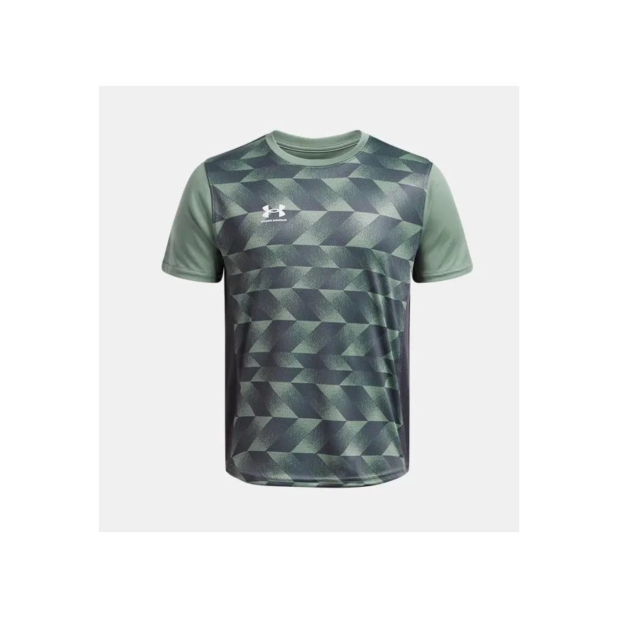 Футболка спортивная с принтом Under Armour, Зеленый
