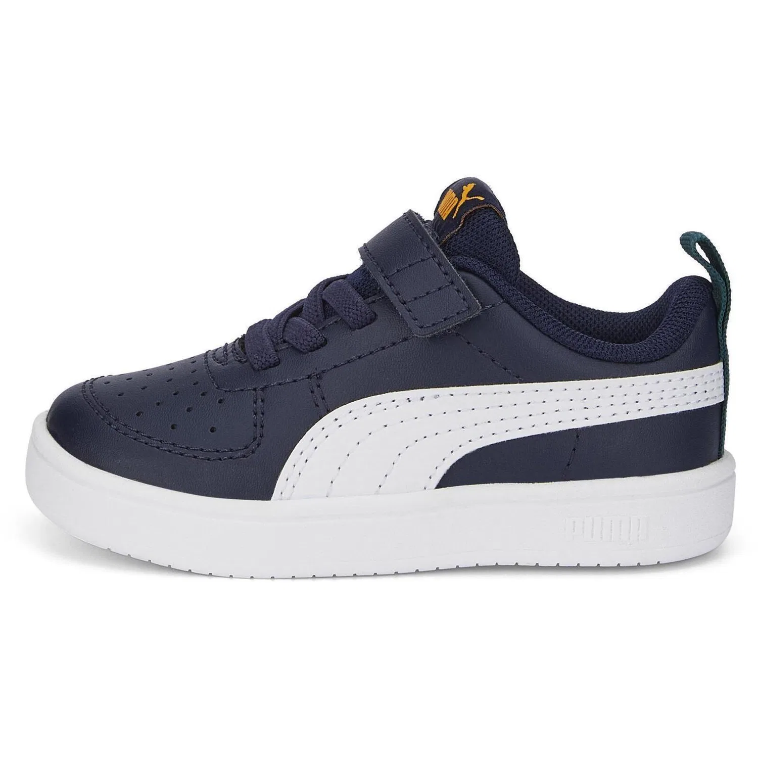 Детские кроссовки из экокожи Puma Rickie Ac Inf, Blau