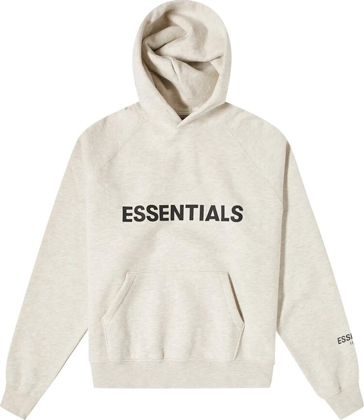 

Худи Fear of God Essentials Hoodie 'Oatmeal', серый