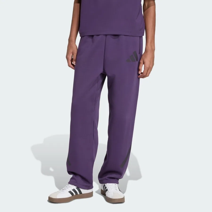 Спортивные штаны с открытым низом Z.N.E. Open-Hem Pants adidas, Зеленый