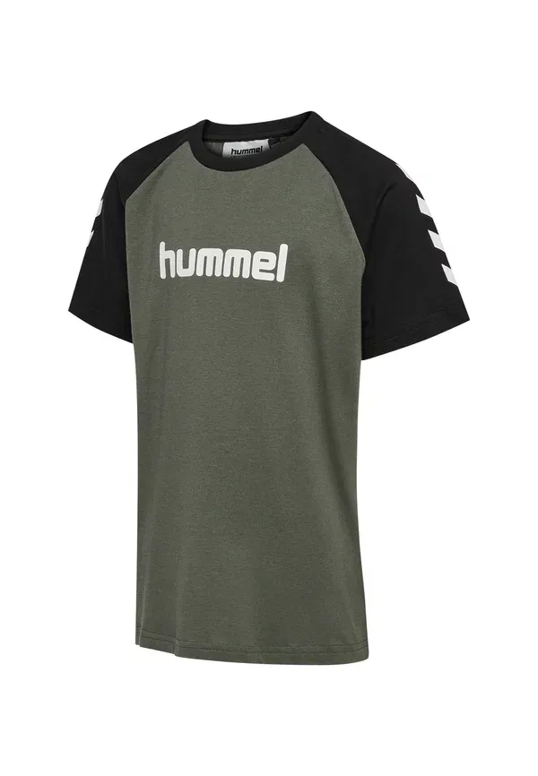 Футболка унисекс с принтом Hummel, серый — фото 4