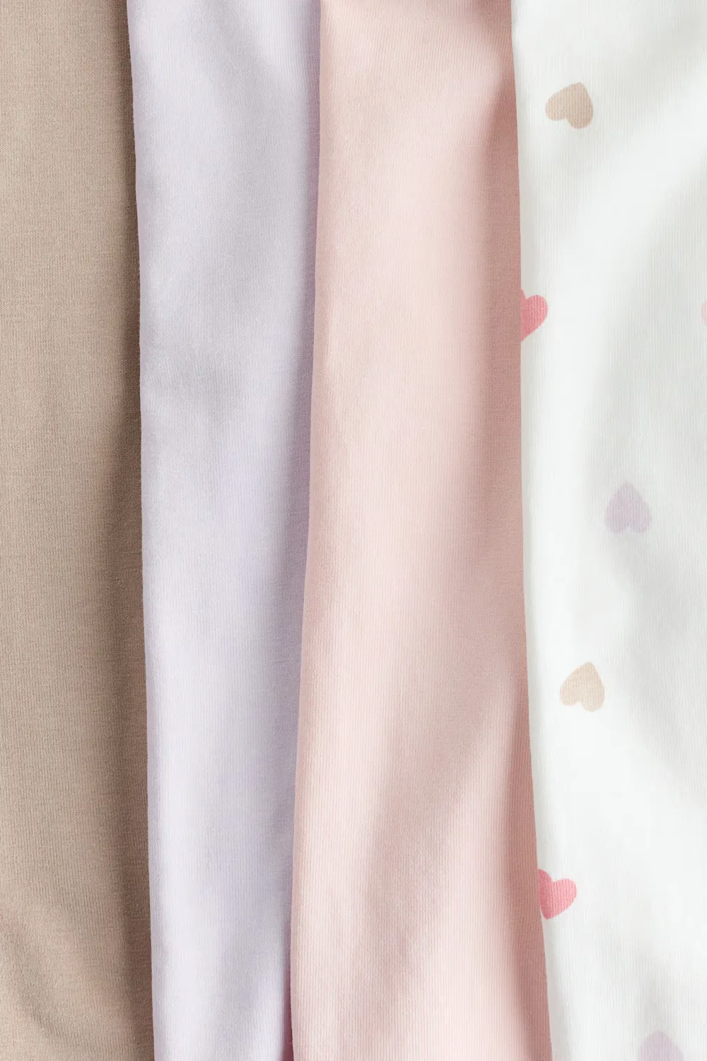 Комплект из 4 леггинсов из хлопкового трикотажа H&M, Helllila/Herzen — фото 2