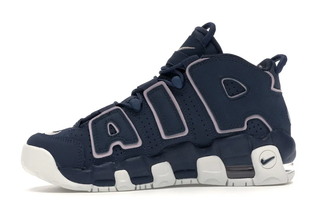 Детские кроссовки Lifestyle Nike Air More Uptempo Nike, Thunder Blue/Summit White-Particle Rose — фото 3