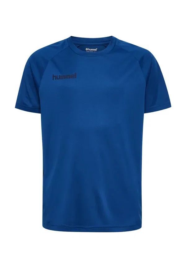 Детский комплект Hmlpromo унисекс - футболка с принтом Hummel, синий — фото 3