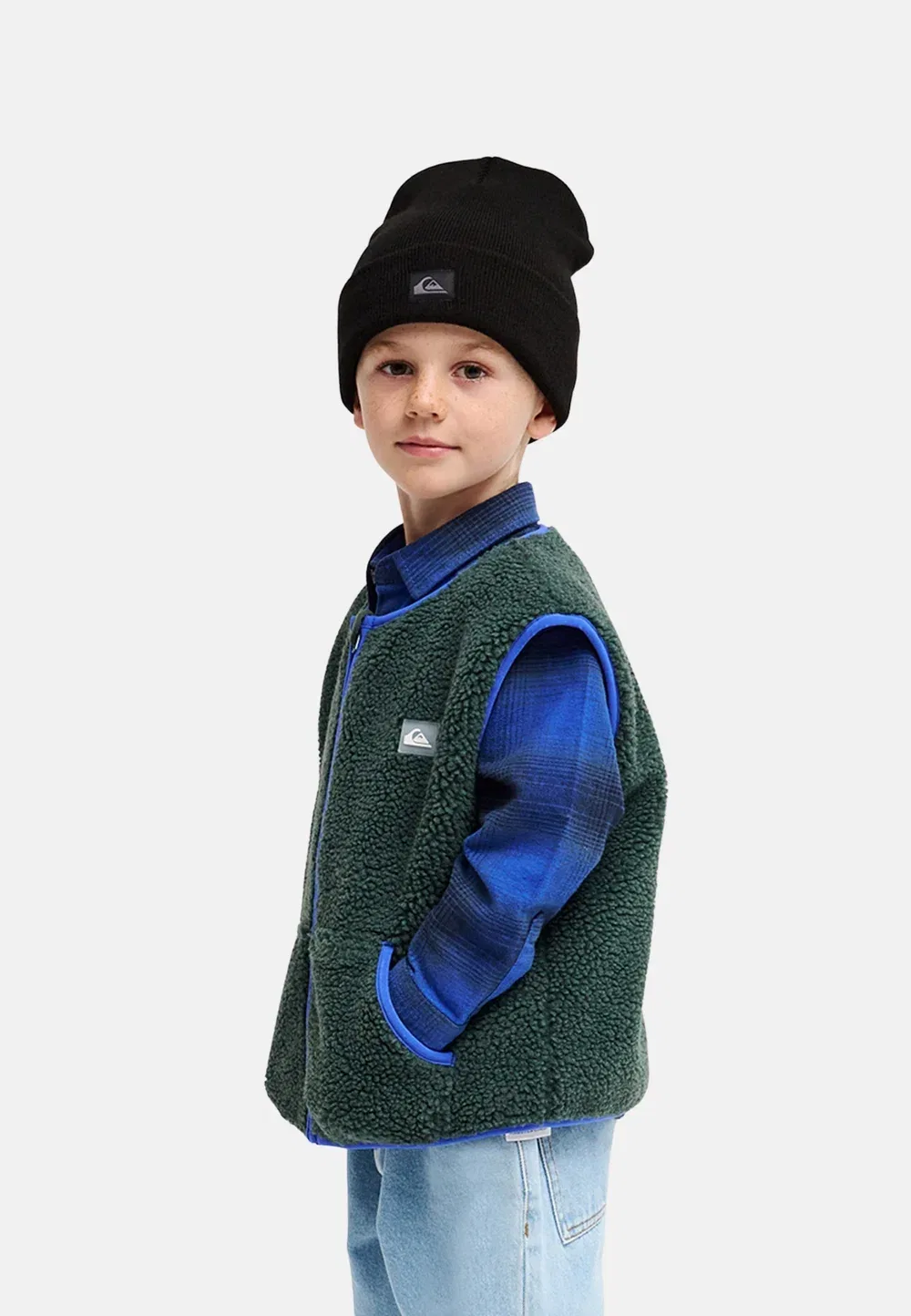 Одежда Jungen 2-7|верхний слой - жилет Quiksilver, Grt — фото 3