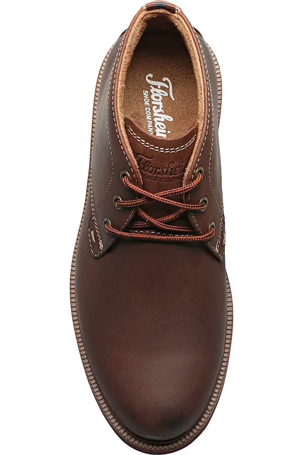 Детские ботинки чакка на нескользящей подошве Supacush Jr Chukka Boot Florsheim, Brown Chocolate — фото 4