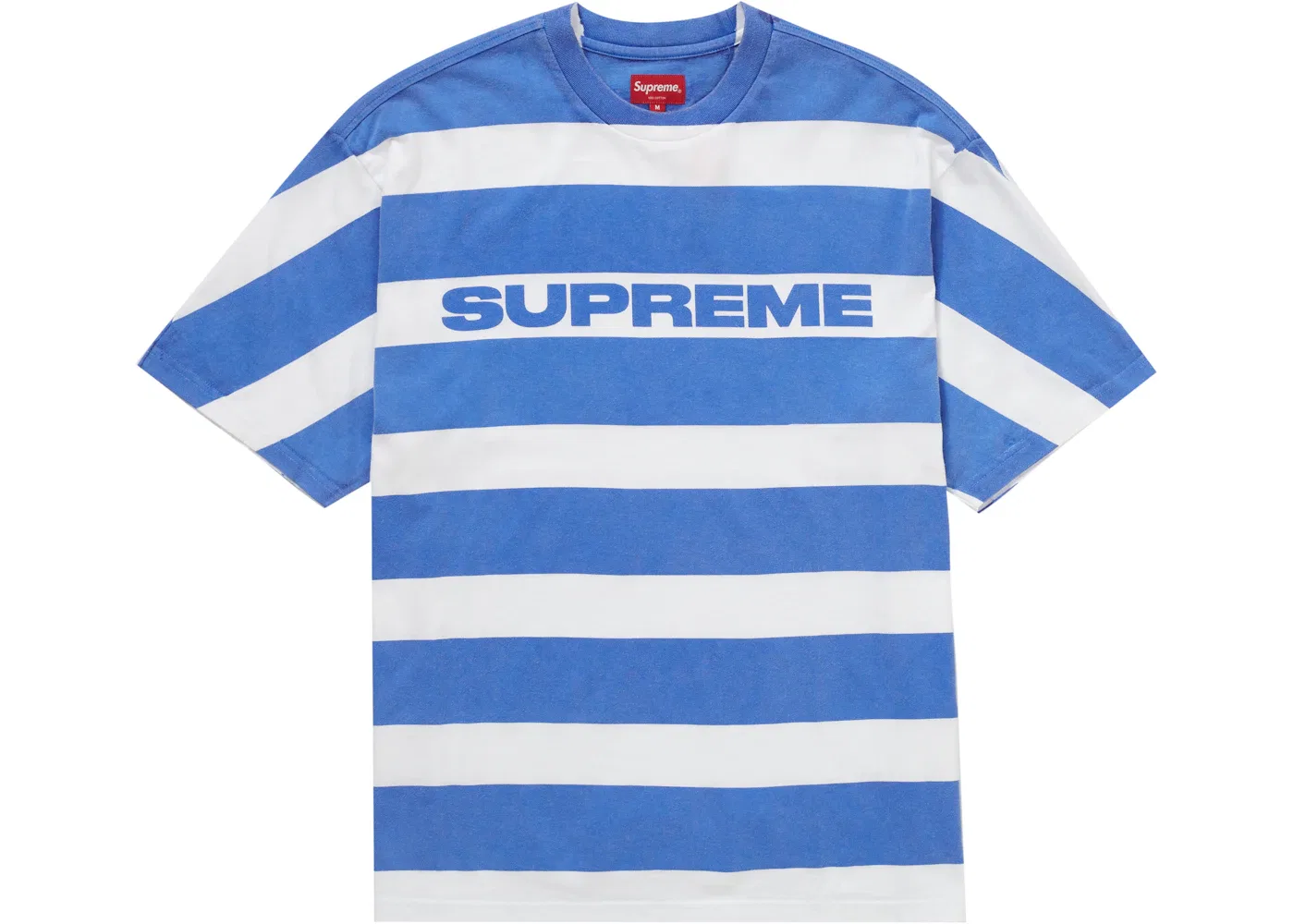 Мужская футболка с принтом Supreme S/S Top, Bright Blue