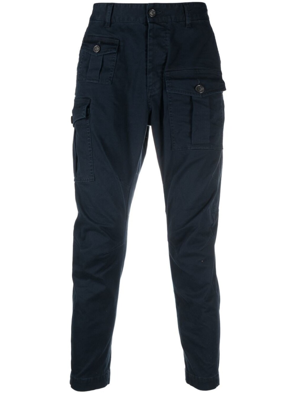 

Dsquared2 slim-cut cargo trousers, синий