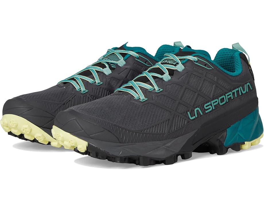 

Треккинговые кроссовки La Sportiva Akyra II GTX, цвет Carbon/Juniper