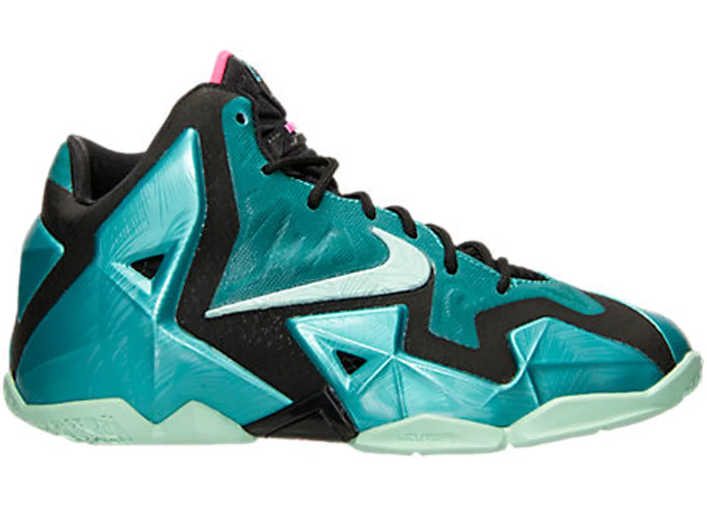 Детские кроссовки для мальчиков Nike LeBron 11, Sport Turquoise/Medium Mint-Black