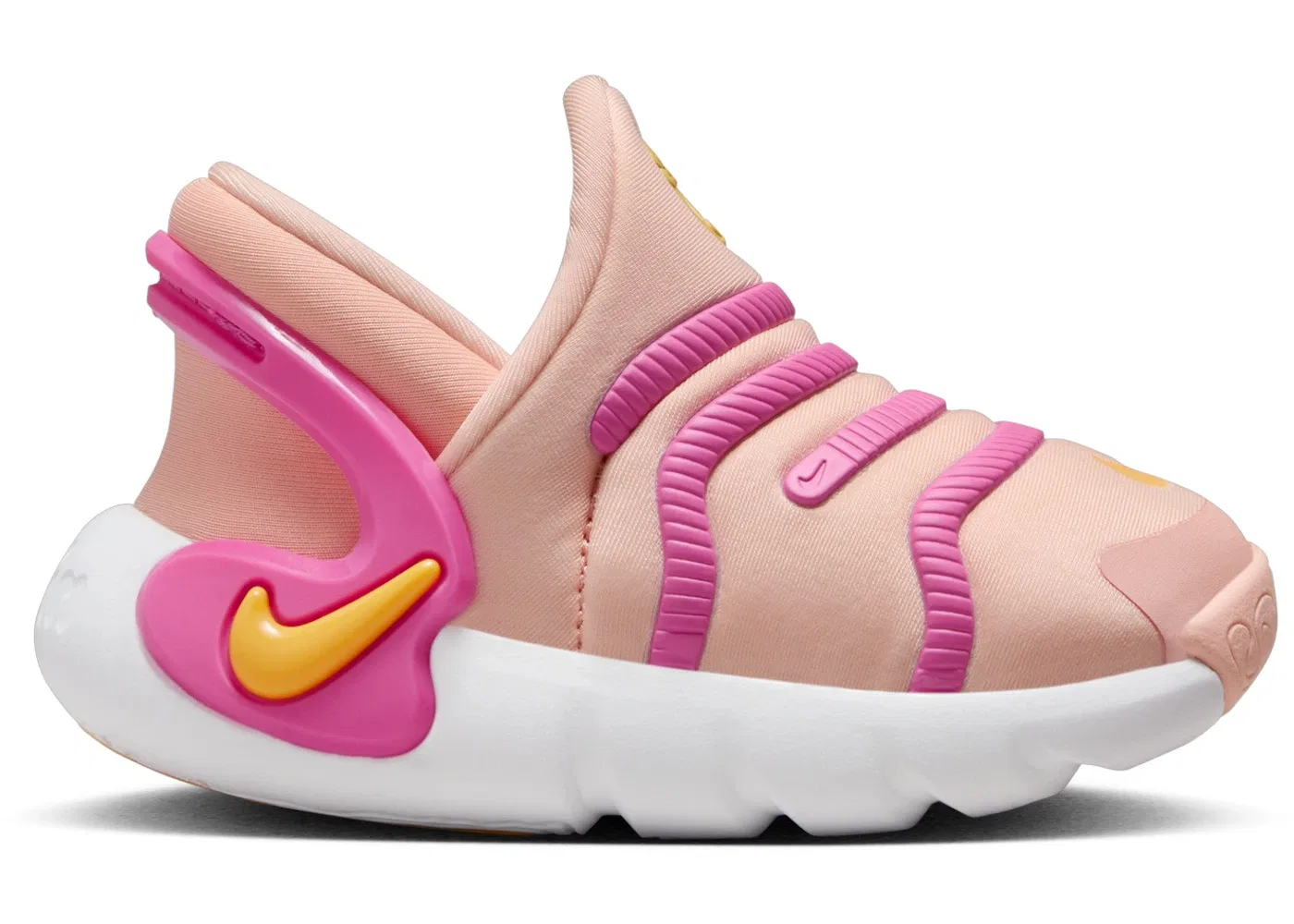 Детские кроссовки Nike Dynamo 2 EasyOn, Arctic Orange/Pinksicle/White/University Gold