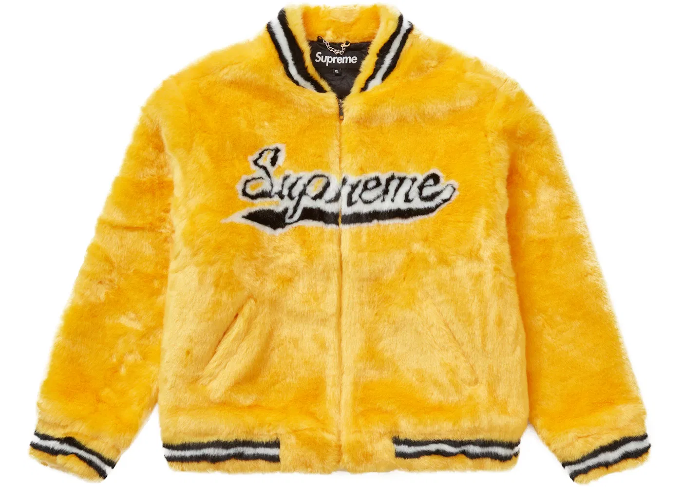 Мужская куртка-бомбер Supreme Varsity Jacket, Yellow