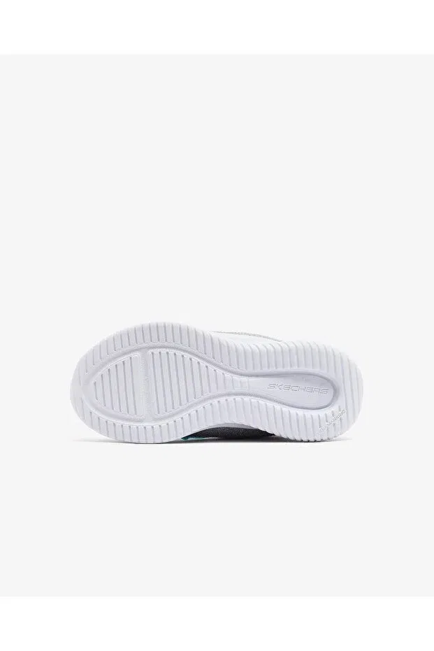 Детские ботинки для девочек с принтом Jumpsters Skechers, Sllv Silver/Lavender — фото 4