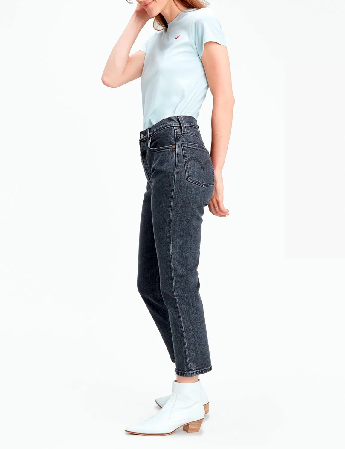 Женские джинсы кроп с моделью 501 Levi's, Mesa Cabo Fade — фото 3