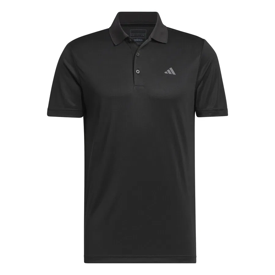 Футболка-поло ADIDAS PERFORMANCE Performance Shirt 'Adi Performance Polo' черного цвета